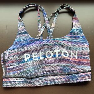 Peloton x Lululemon sports bra